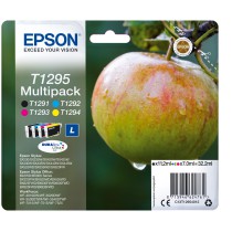 Epson Apple T1295 tinteiro 1 unidade(s) Original Preto, Ciano, Magenta, Amarelo