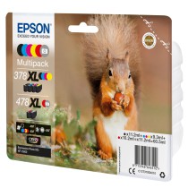 Epson Squirrel 478XL tinteiro 1 unidade(s) Original Rendimento alto (XL) Preto, Ciano, Magenta, Amarelo, Vermelho, Cinzento