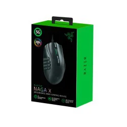 Rato Gaming Razer Naga X 18000 Dpi Preto - RZ01-03590100-R3M1