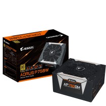 Gigabyte GP-AP750GM fonte de alimentação 750 W 20+4 pin ATX ATX Preto