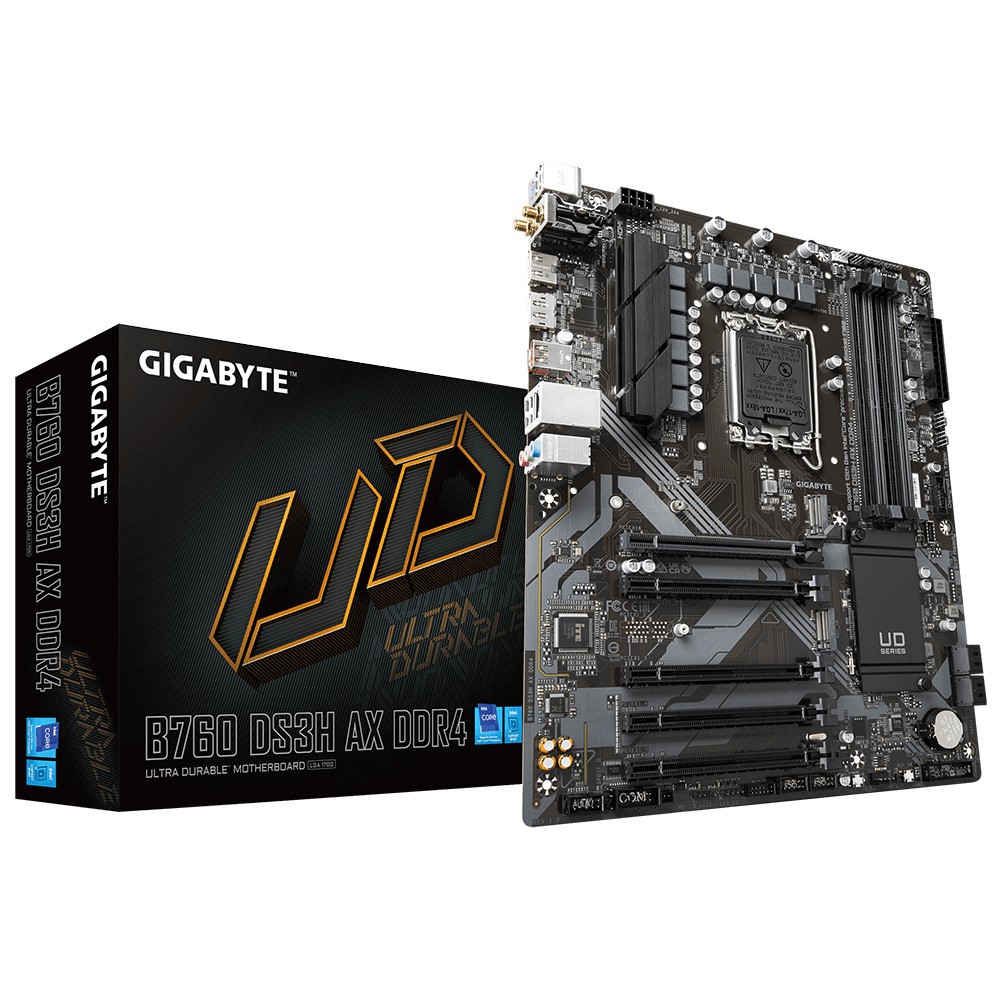 Gigabyte B760 DS3H AX DDR4 motherboard Intel B760 Express LGA 1700 ATX