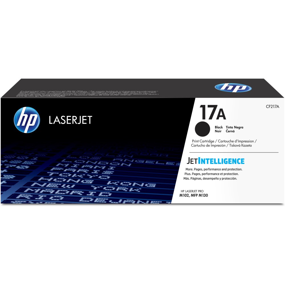 HP Toner LaserJet Original 17A Preto