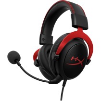 HyperX Cloud II - Headset de gaming (Preto-Vermelho)