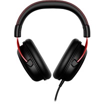 HyperX Cloud II - Headset de gaming (Preto-Vermelho)