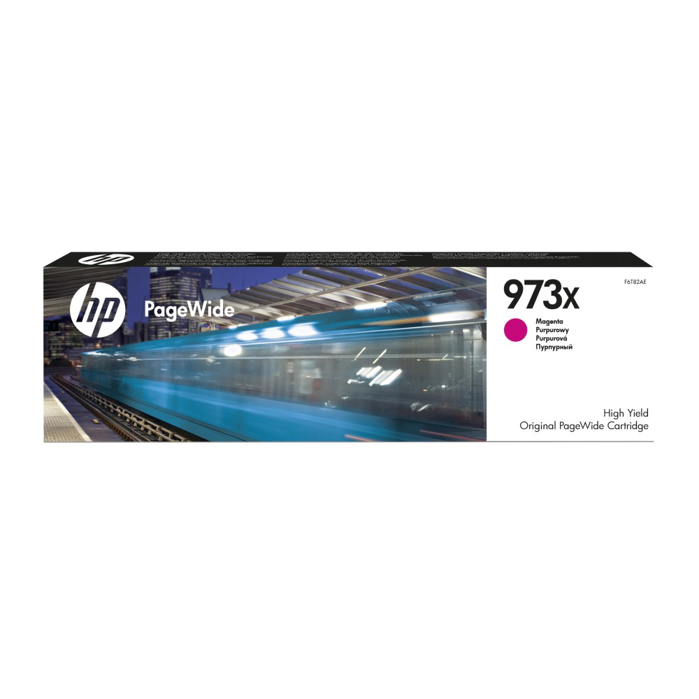 HP Consumível PageWide Original 973X Magenta de elevado rendimento