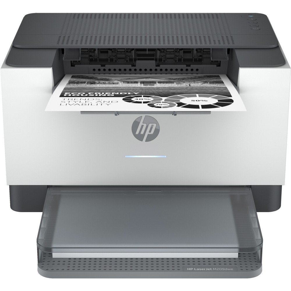 HP LaserJet Impressora HP M209dwe, Preto e branco, Impressora para Pequeno escritório, Impressão, Ligação sem fios HP+