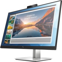 HP E-Series E24d G4 monitor de ecrã 60,5 cm (23.8") 1920 x 1080 pixels Full HD Preto