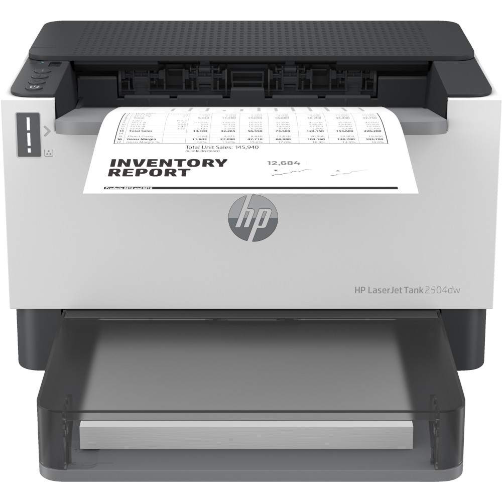 HP LaserJet Impressora Tank 2504dw, Preto e branco, Impressora para Empresas, Impressão, Impressão frente e verso