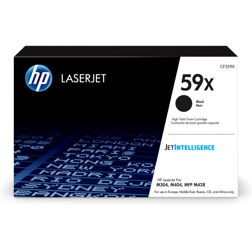 HP Toner LaserJet Original 59X Preto de elevado rendimento