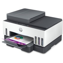 HP Smart Tank Multifunções 7605, Cor, Impressora para Casa e escritório em casa, Impressão, cópia, digitalização, fax, ADF e
