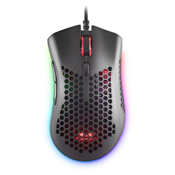 Rato Mars Gaming MMEX RGB 32000Dpi Preto