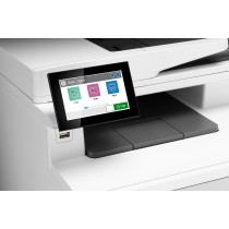 HP Color LaserJet Enterprise Multifunções M480f, Cor, Impressora para Empresas, Impressão, cópia, digit., fax, Tamanho compacto