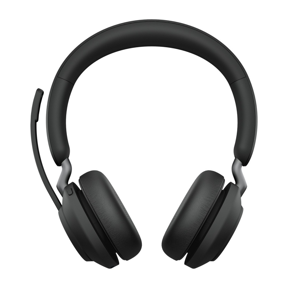 Jabra Evolve2 65, UC Stereo Auscultadores Sem fios Fita de cabeça Escritório Call center USB Type-A Bluetooth Preto