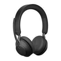 Jabra Evolve2 65, UC Stereo Auscultadores Sem fios Fita de cabeça Escritório Call center USB Type-A Bluetooth Preto