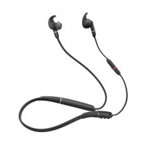 Jabra Evolve 65e UC & Link 370 Auscultadores Sem fios Fita de pescoço Escritório Call center Micro-USB Bluetooth Preto