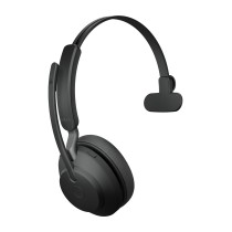 Jabra Evolve2 65, UC Mono Auscultadores Sem fios Fita de cabeça Escritório Call center USB Type-A Bluetooth Preto