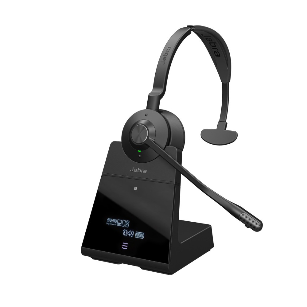 Jabra 9556-583-111 auscultador Auscultadores Sem fios Fita de cabeça Escritório Call center Bluetooth Preto