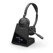 Jabra 9559-583-111 auscultador Auscultadores Sem fios Fita de cabeça Escritório Call center Bluetooth Preto