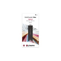 Kingston Technology DataTraveler Max unidade de memória USB 1 TB USB Type-C 3.2 Gen 2 (3.1 Gen 2) Preto