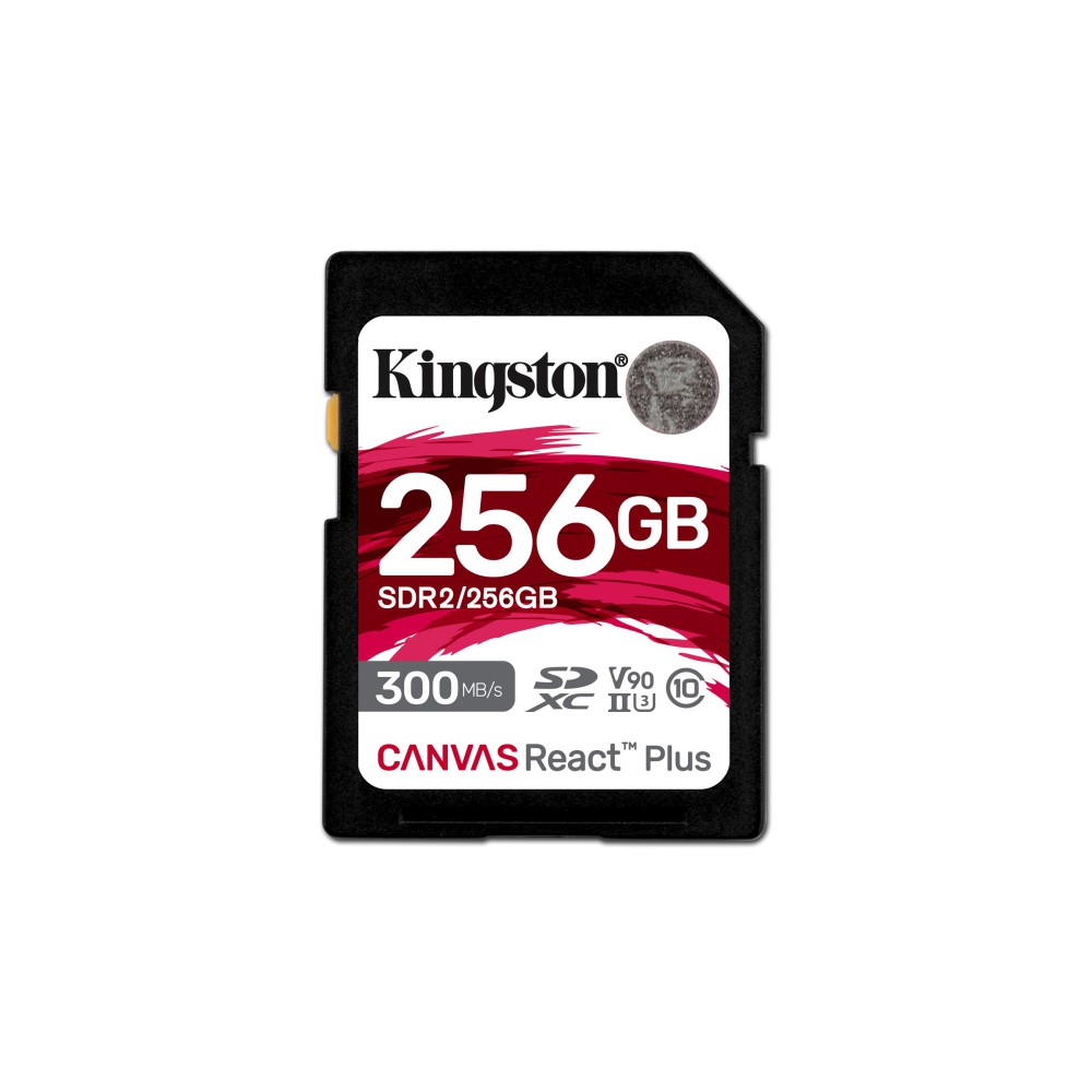 Kingston Technology Canvas React Plus 256 GB SD UHS-II Classe 10