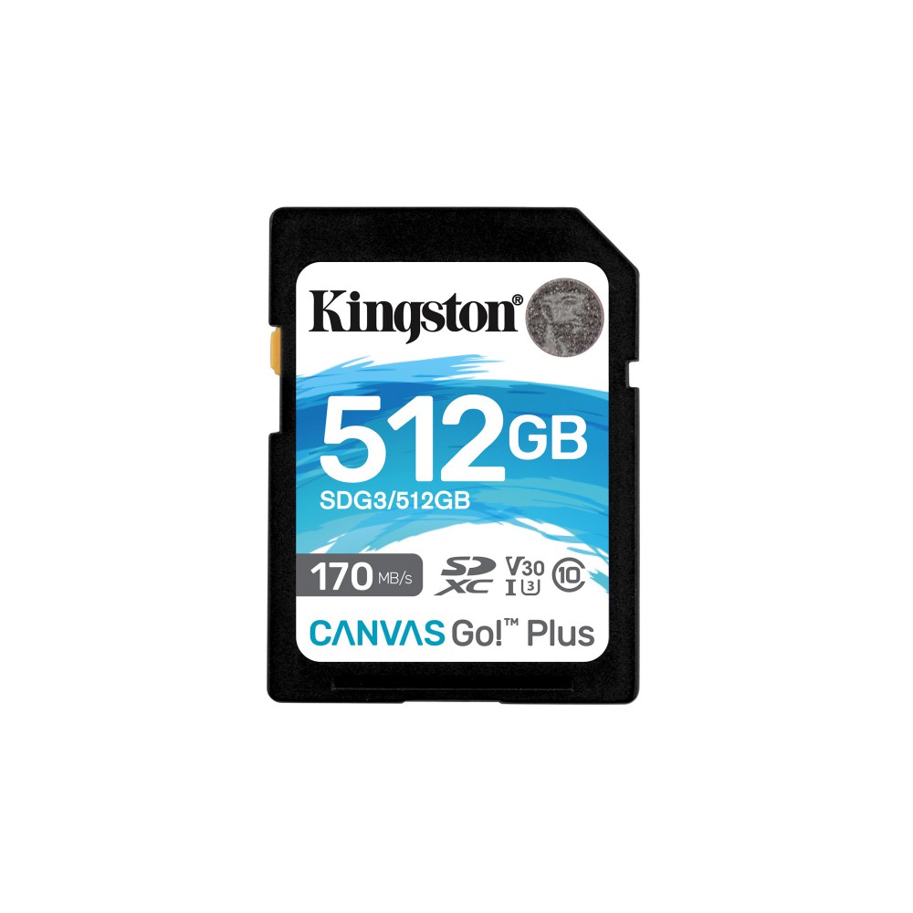 Kingston Technology Canvas Go! Plus 512 GB SD UHS-I Classe 10