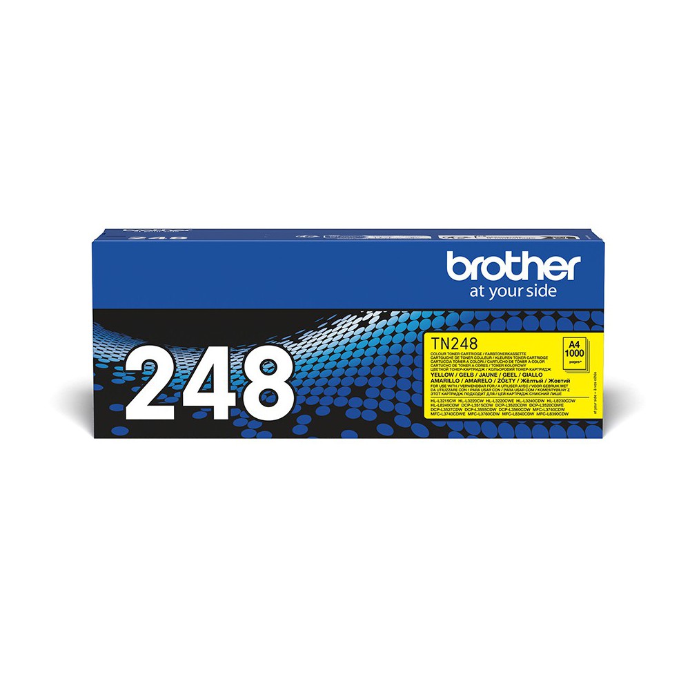 Brother TN-248Y toner 1 unidade(s) Original Amarelo