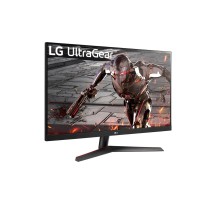 LG 32GN600-B monitor de ecrã 80 cm (31.5") 2560 x 1440 pixels Quad HD LCD Preto, Vermelho