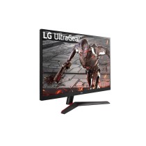 LG 32GN600-B monitor de ecrã 80 cm (31.5") 2560 x 1440 pixels Quad HD LCD Preto, Vermelho