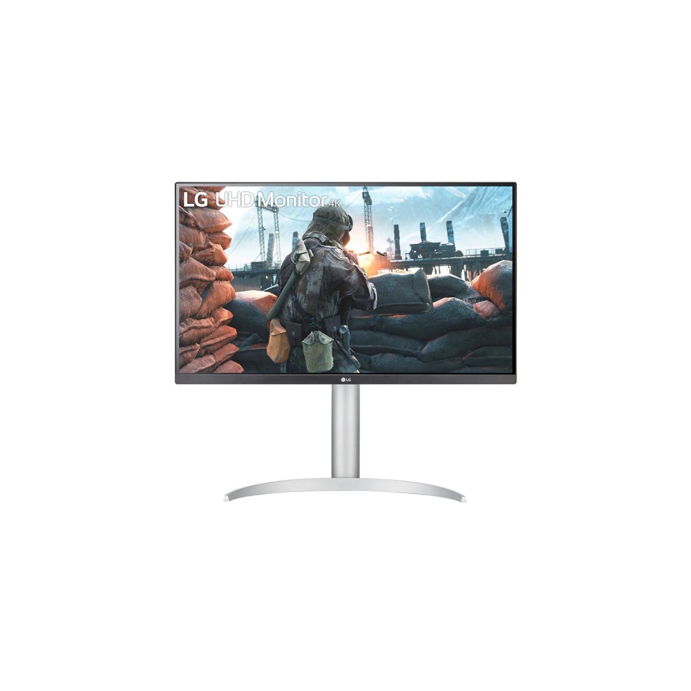 LG 27UP650P-W monitor de ecrã 68,6 cm (27") 3840 x 2160 pixels 4K Ultra HD LED Prateado