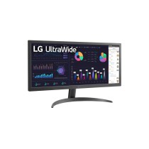 LG 26WQ500-B monitor de ecrã 65,3 cm (25.7") 2560 x 1080 pixels 4K Ultra HD LCD Preto