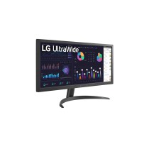 LG 26WQ500-B monitor de ecrã 65,3 cm (25.7") 2560 x 1080 pixels 4K Ultra HD LCD Preto