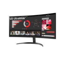 LG 34WR50QC-B.AEU monitor de ecrã 86,4 cm (34") 3440 x 1440 pixels UltraWide Quad HD LCD Preto