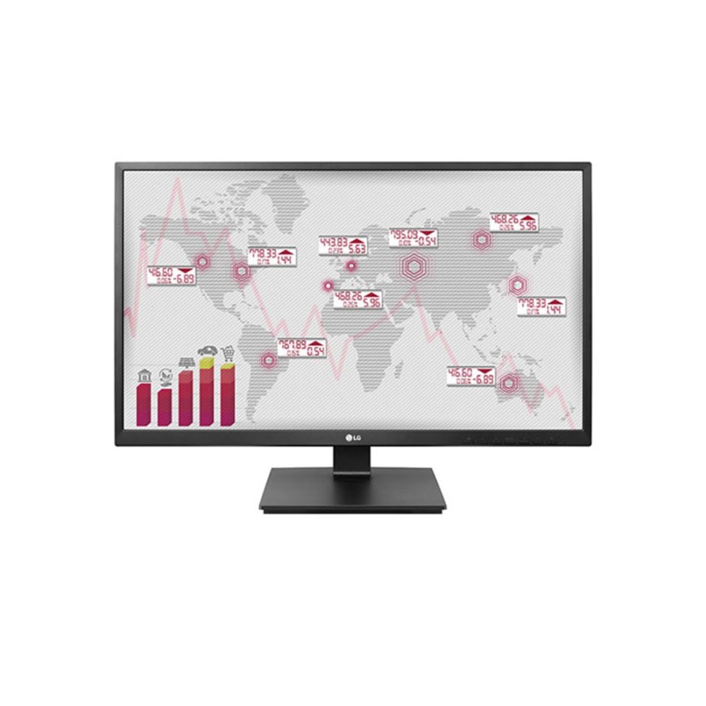 LG 27BK55YP-B monitor de ecrã 68,6 cm (27") 1920 x 1080 pixels Full HD LED Preto