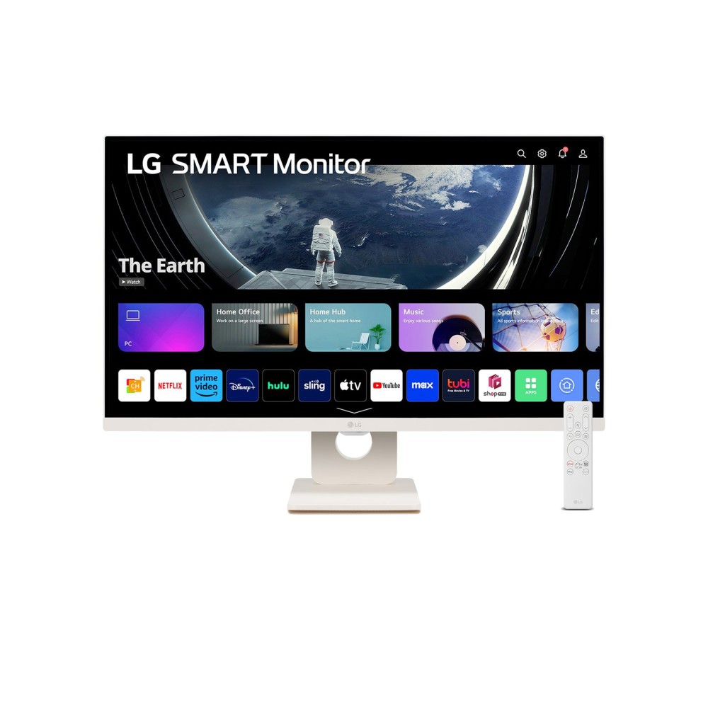 LG Smart 27SR50F-W.AEU monitor de ecrã 68,6 cm (27") 1920 x 1080 pixels Full HD LED Branco