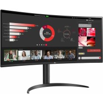 LG UW 34WR55QC-B.AEU monitor de ecrã 86,4 cm (34") 3440 x 1440 pixels Wide Quad HD LED Preto