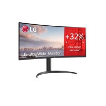 LG 34WP75CP-B monitor de ecrã 86,4 cm (34") 3440 x 1440 pixels Wide Quad HD LCD Preto