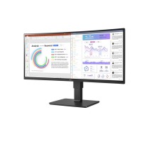 LG 34BQ77QB-B monitor de ecrã 86,4 cm (34") 3440 x 1440 pixels UltraWide Quad HD LED Preto