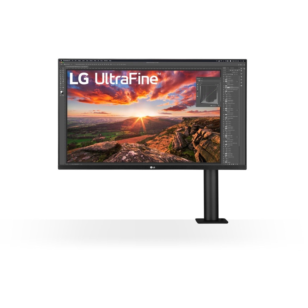 LG 32UN880P-B monitor de ecrã 81,3 cm (32") 3840 x 2160 pixels 4K Ultra HD Preto