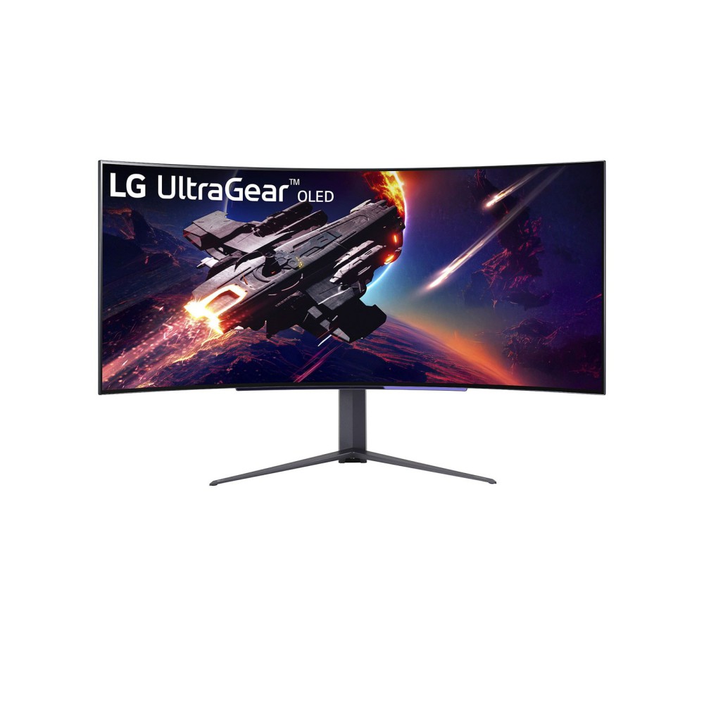 LG 45GR95QE-B monitor de ecrã 113 cm (44.5") 3440 x 1440 pixels Wide Quad HD OLED Preto