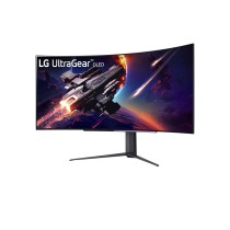 LG 45GR95QE-B monitor de ecrã 113 cm (44.5") 3440 x 1440 pixels Wide Quad HD OLED Preto