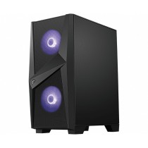 MSI MAG Forge 100M Midi Tower Preto, Transparente