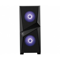 MSI MAG Forge 100M Midi Tower Preto, Transparente