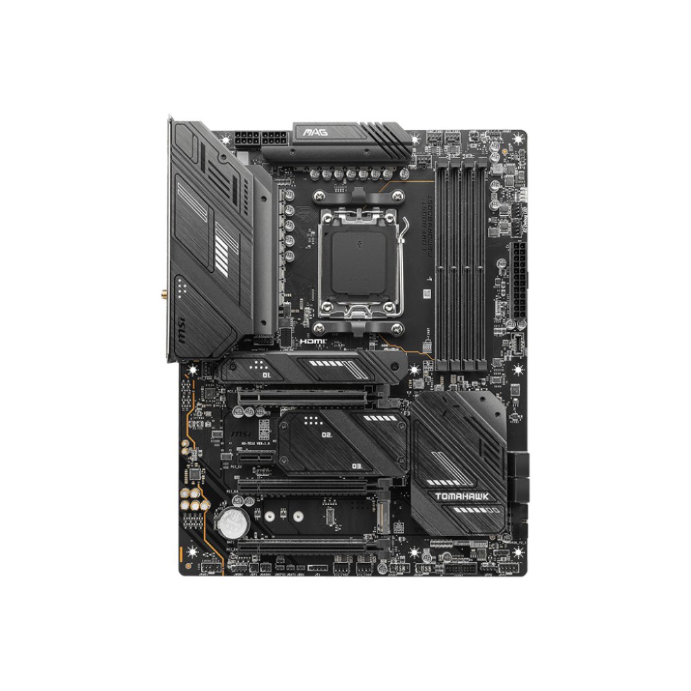 MSI MAG X670E TOMAHAWK WIFI motherboard AMD X670 Ranhura AM5 ATX