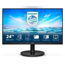 Philips V Line 241V8L 00 monitor de ecrã 60,5 cm (23.8") 1920 x 1080 pixels Full HD LCD Preto