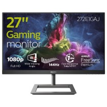 Philips E Line 272E1GAJ 00 monitor de ecrã 68,6 cm (27") 1920 x 1080 pixels Full HD LCD Preto, Cromado