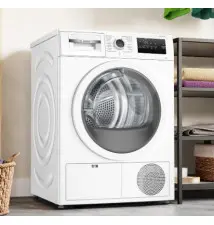 Máquina de Secar Roupa BOSCH WTR85V92ES (Independente - 8Kg - Branco)