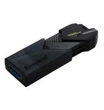 Kingston - 128GB Portable USB 3.2 Gen 1 DataTraveler Exodia Onyx