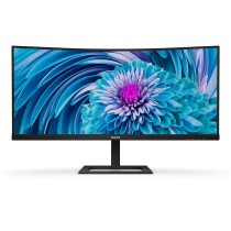 Philips E Line 346E2CUAE 00 monitor de ecrã 86,4 cm (34") 3440 x 1440 pixels Wide Quad HD+ LCD Preto