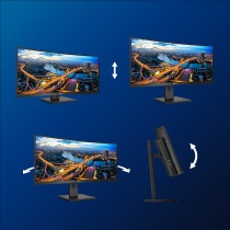 Philips B Line 346B1C 00 monitor de ecrã 86,4 cm (34") 3440 x 1440 pixels Quad HD LCD Preto