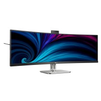 Philips 49B2U6900CH 00 monitor de ecrã 124 cm (48.8") 5120 x 1440 pixels Dual QHD LCD Preto